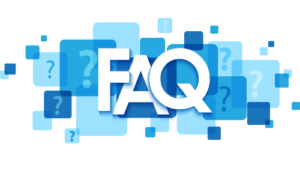 FAQ center Lucky Creek FAQ logo with tiled question marks