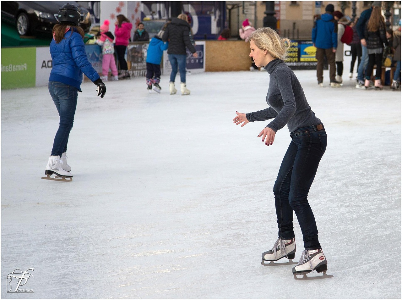Winter skating