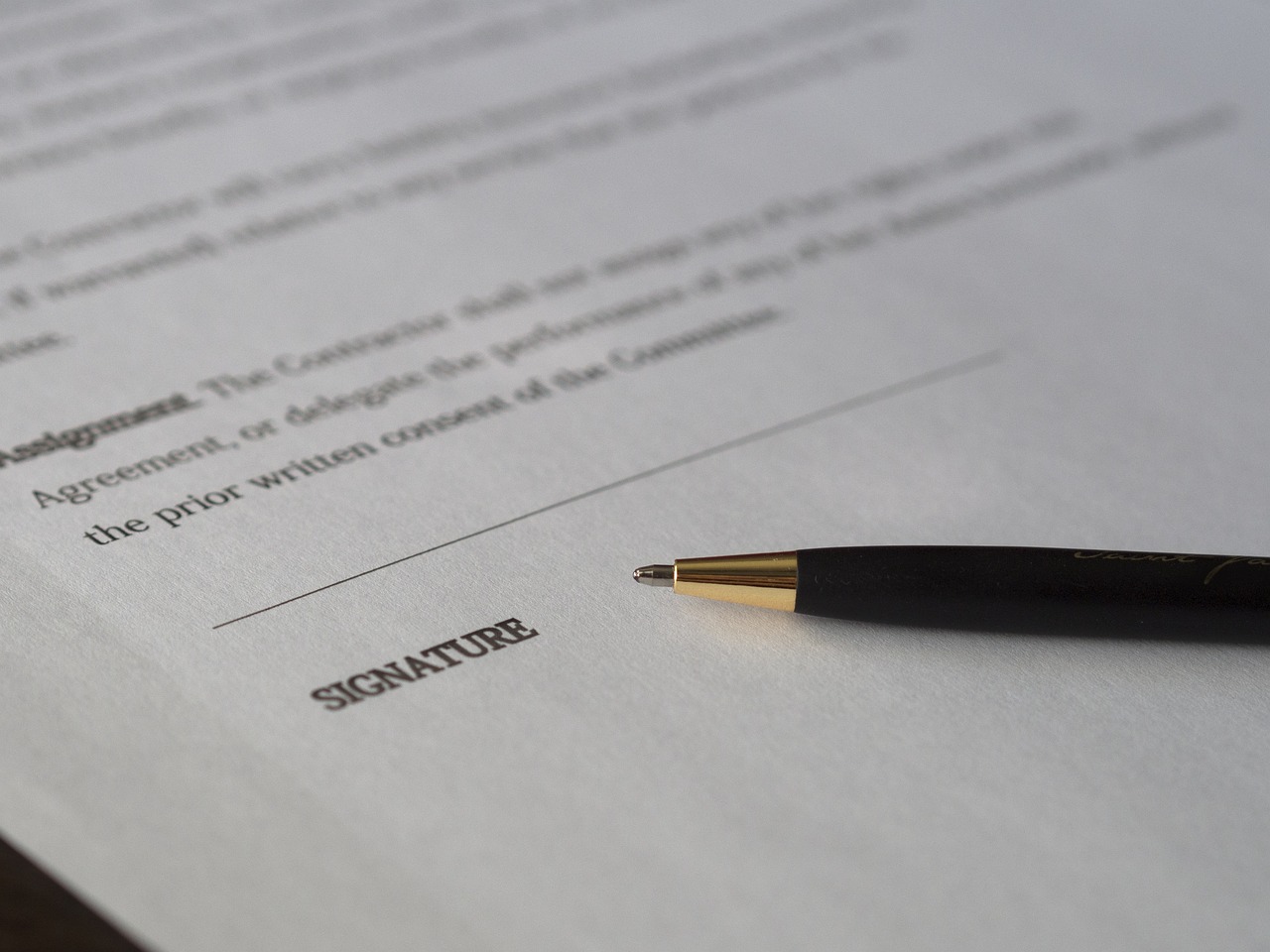 Business contract