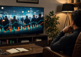 prediction market volume editorial illustration