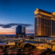 Nevada casino revenue editorial illustration