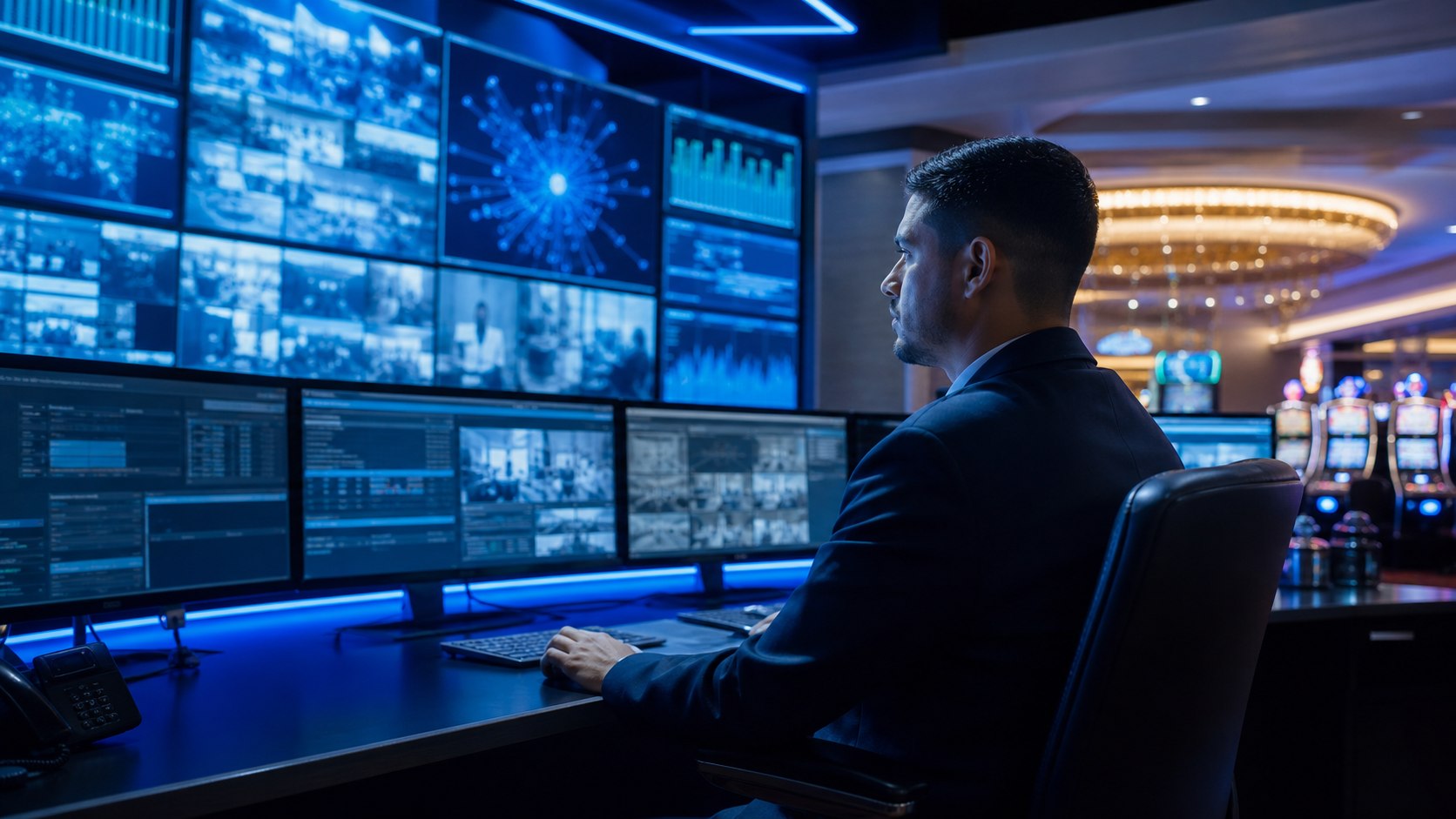 casino security certification editorial news image