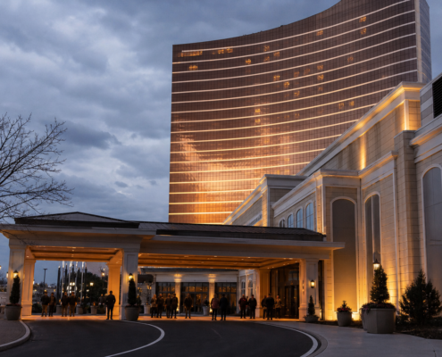 Encore Boston Harbor strike editorial news image