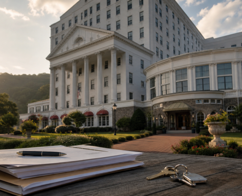 Greenbrier casino sale editorial news image