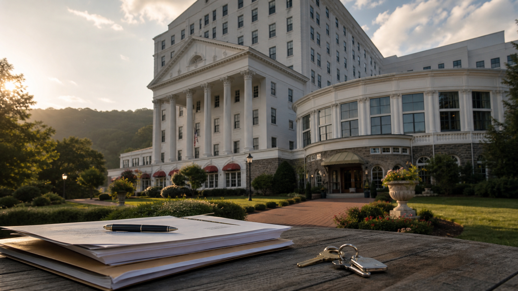Greenbrier casino sale editorial news image