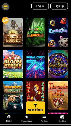 Lotus Asia’s mobile games, pictured in Chipy’s review.